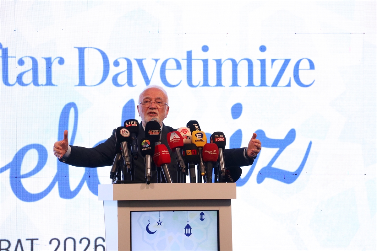 AK Parti Genel Başkanvekili Mustafa Elitaş, Kayseri'de iftar programına katıldı: