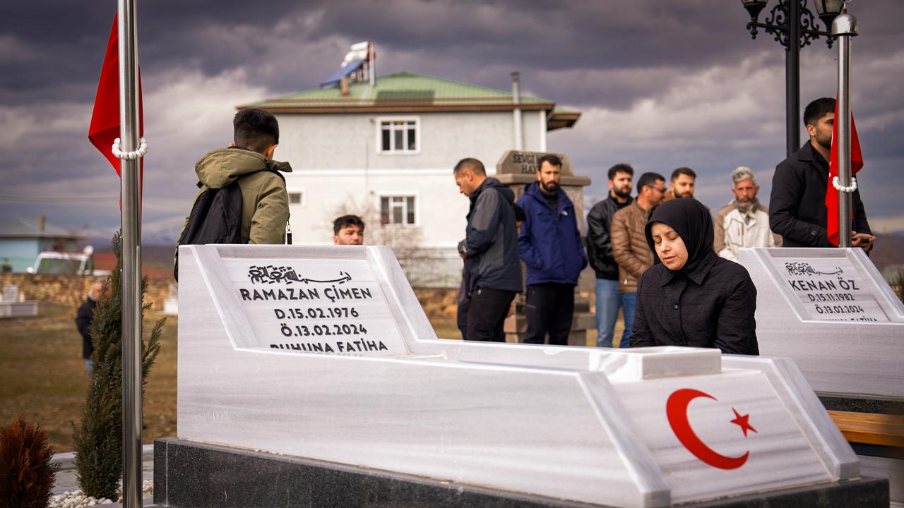 Erzincan İliç'te maden ocağındaki heyelanda hayatını kaybeden işçiler anıldı