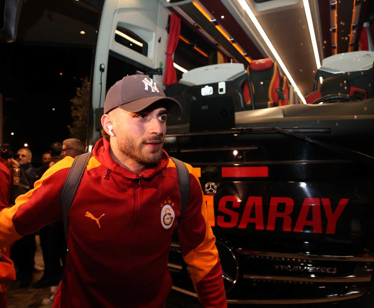 Galatasaray kafilesi Rize'ye geldi