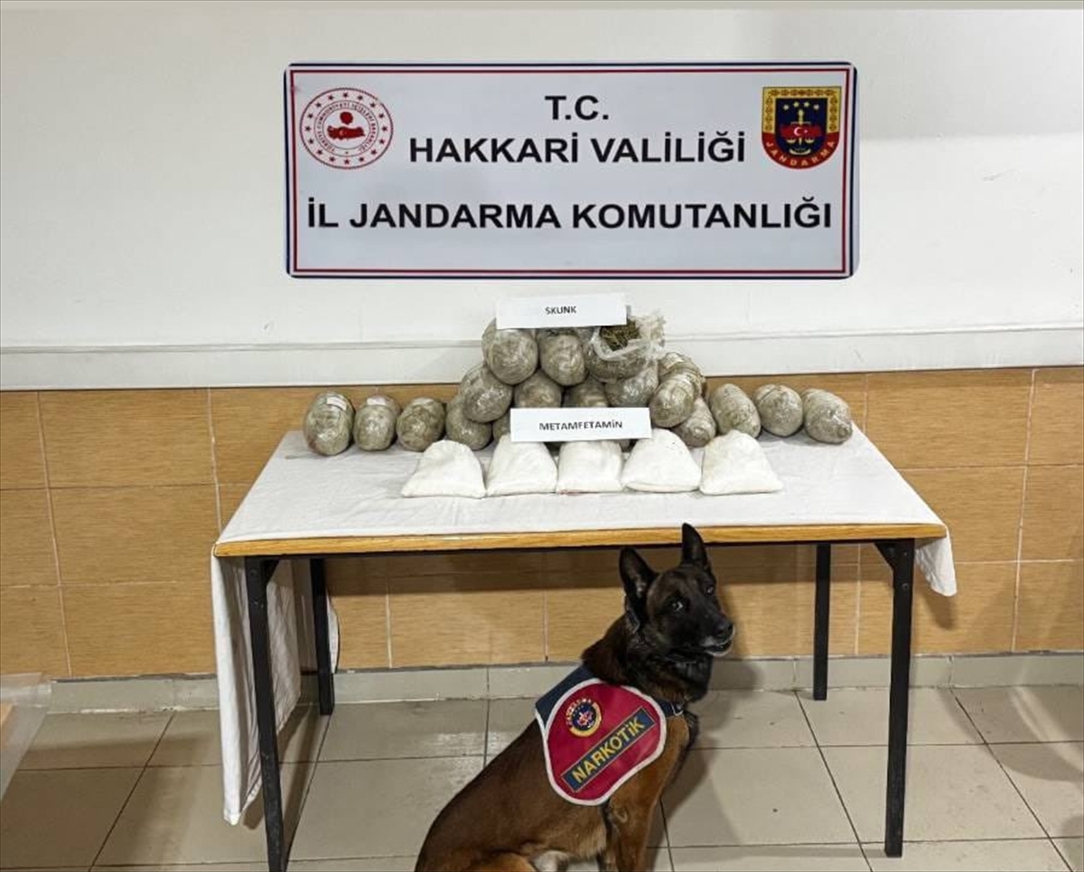 Hakkari'de 22 kilo 170 gram uyuşturucu ele geçirildi