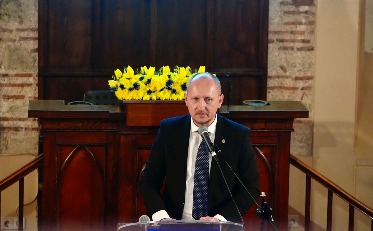 Hollanda'nın İstanbul Başkonsolosluğunda Rusya-Ukrayna Savaşı'nın 4. yılında anma etkinliği düzenlendi