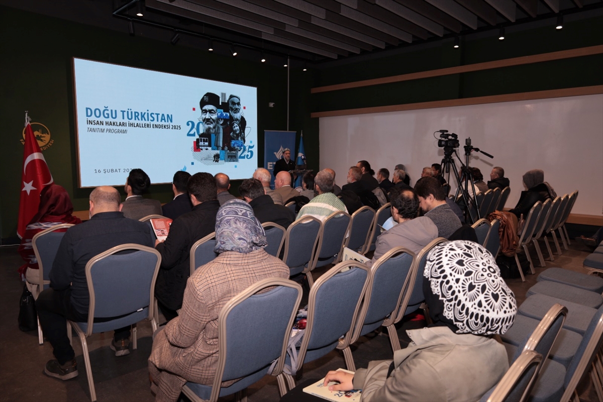 İstanbul'da 'Doğu Türkistan İnsan Hakları İhlalleri Endeksi 2025' kamuoyuyla paylaşıldı