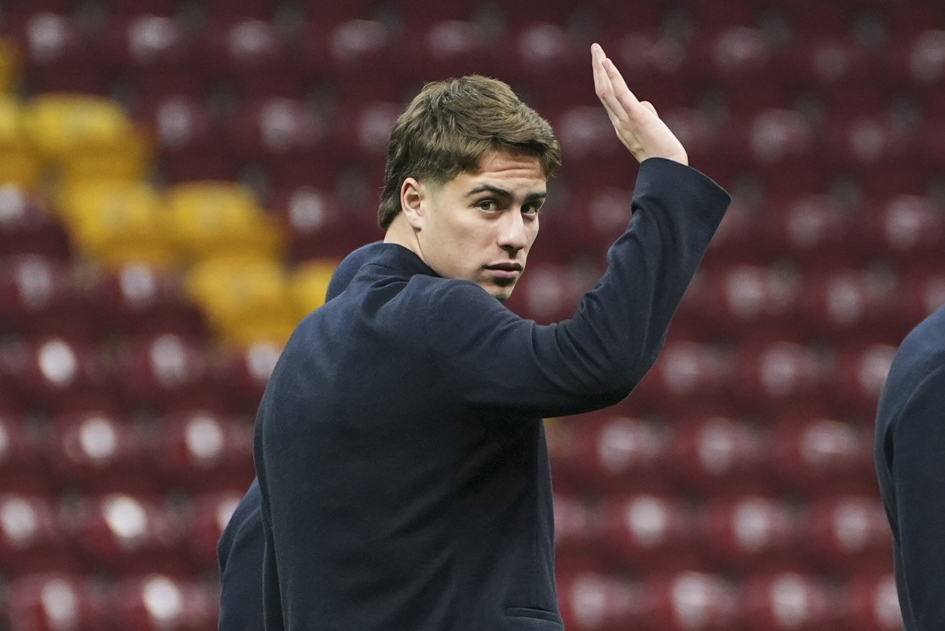 Juventus, Galatasaray maçı öncesi RAMS Park'ta yürüyüş yaptı