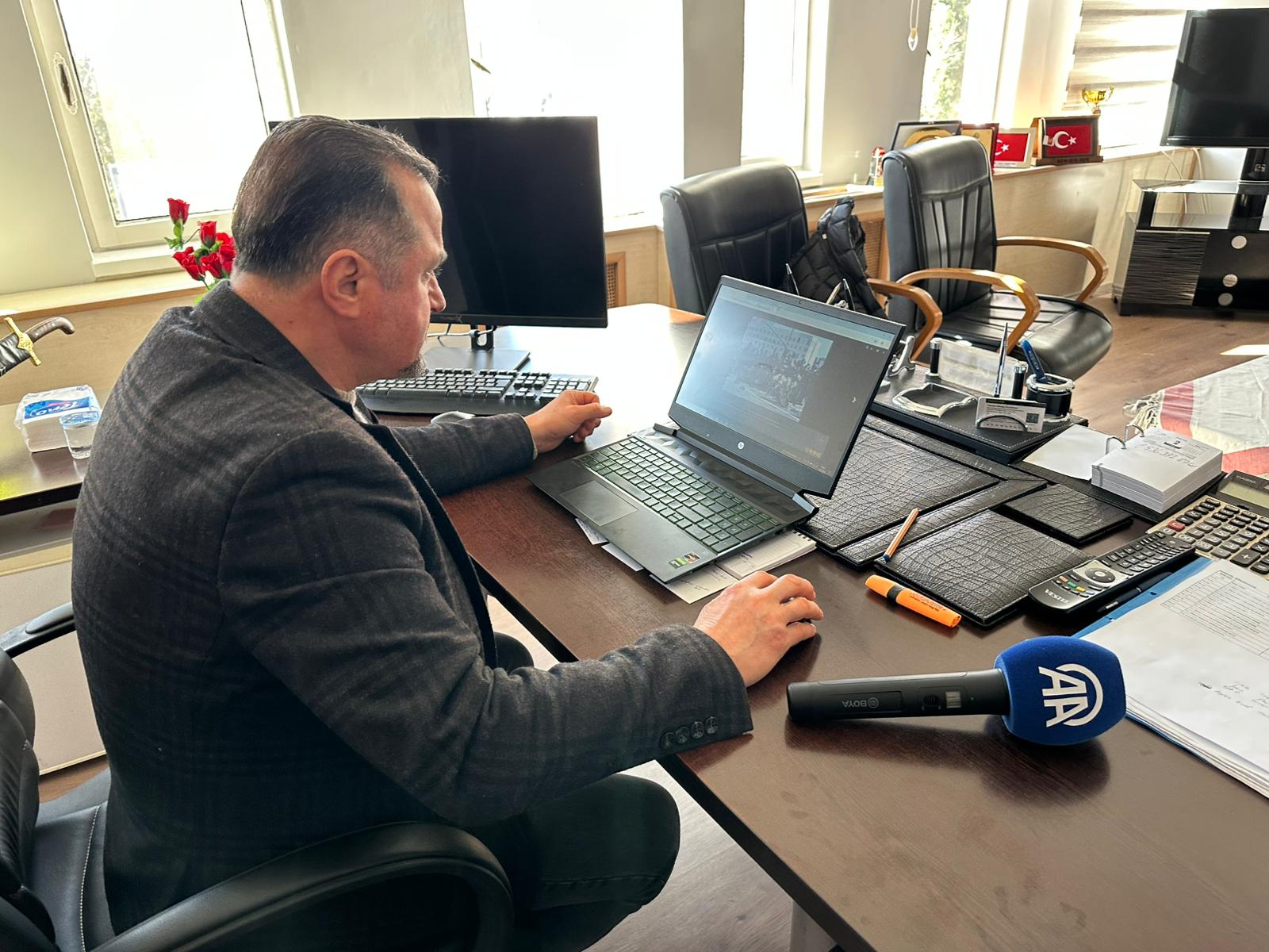 Kargı Belediye Başkanı Dereli, AA'nın 'Yılın Kareleri' oylamasına katıldı