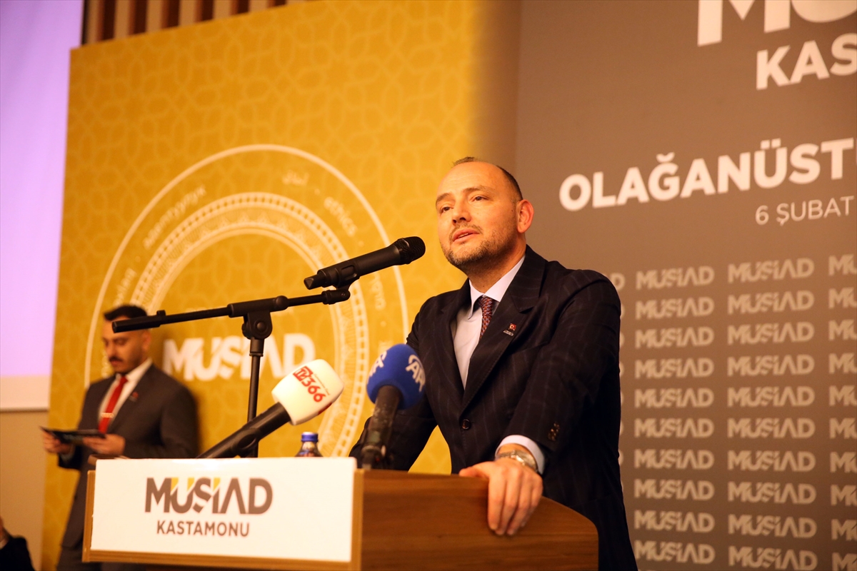 MÜSİAD Başkanı Özdemir, Kastamonu'da konuştu: