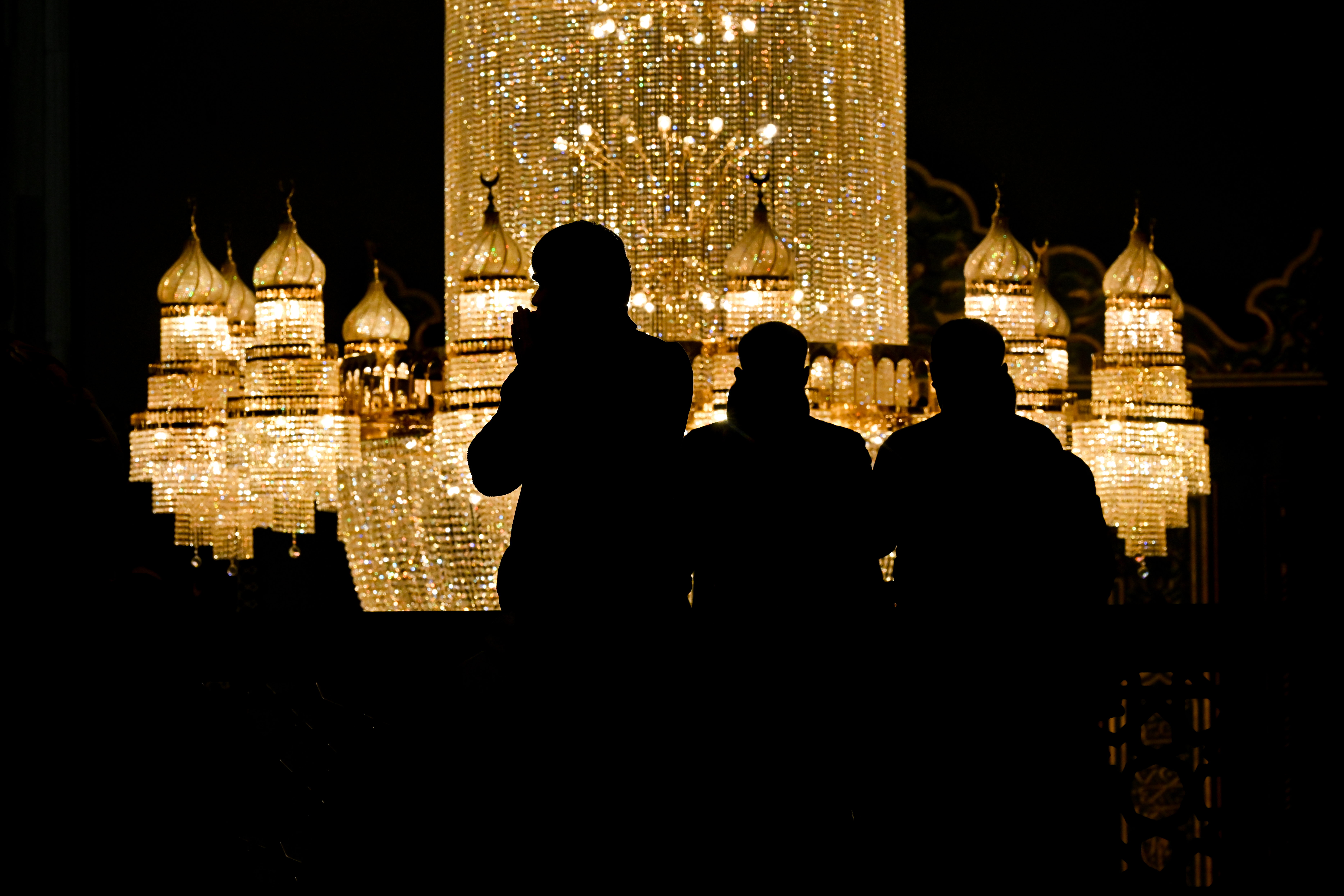 Rusya'nın başkenti Moskova'da ilk teravih namazı kılındı