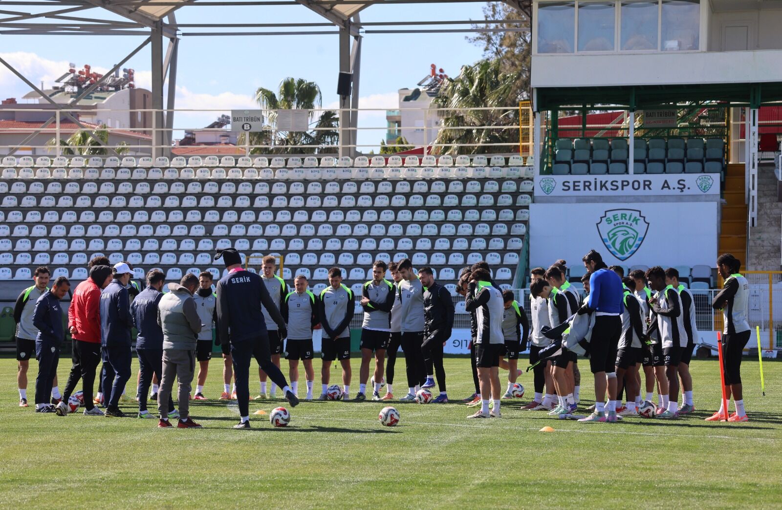 Serikspor, Özbelsan Sivasspor maçının hazırlıkları sürdürdü