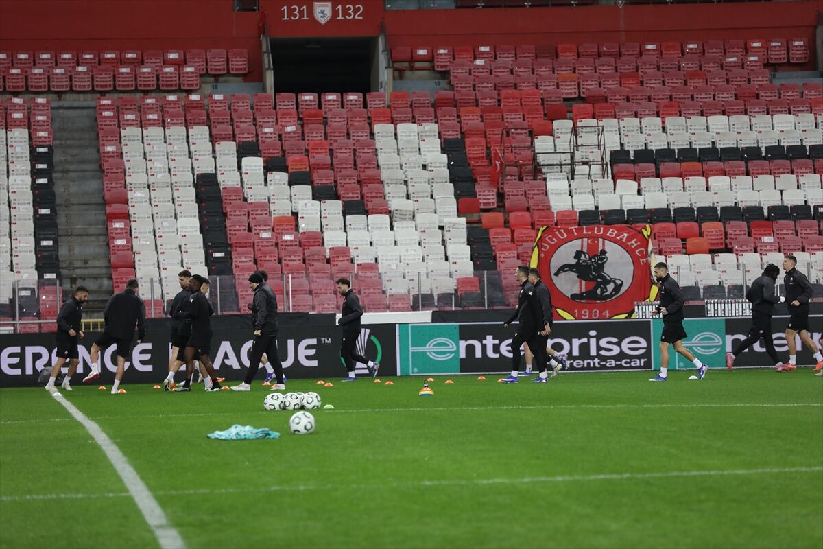 Shkendija, Samsunspor maçının hazırlıklarını tamamladı