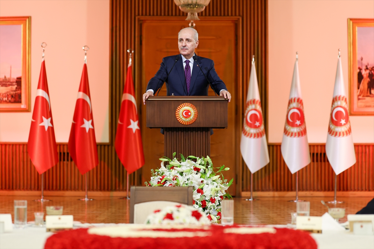TBMM Başkanı Kurtulmuş, Meclis'teki 'Valiler Buluşması' programında konuştu: