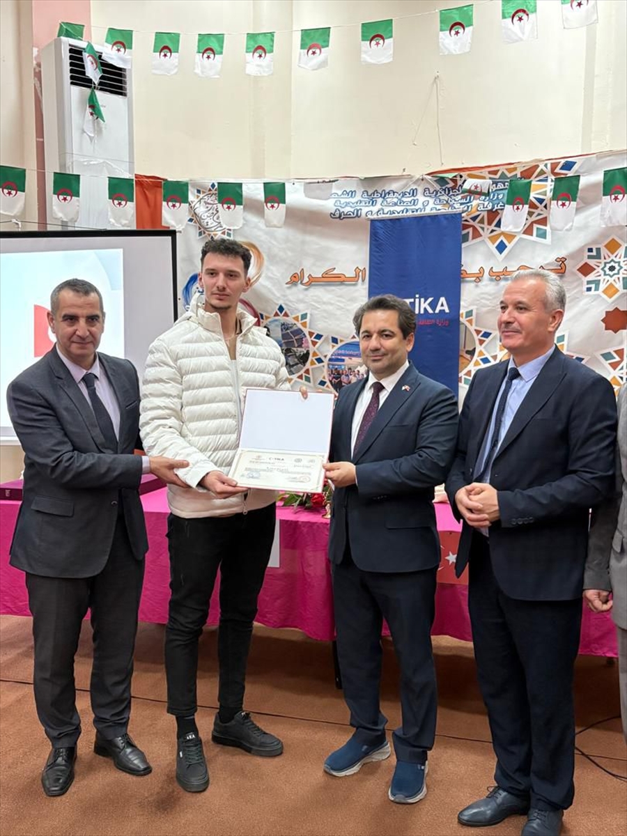 TİKA'nın destekleriyle Cezayir'de 'Tıbbi ve Aromatik Yağlar Distilasyon Atölyesi' kuruldu