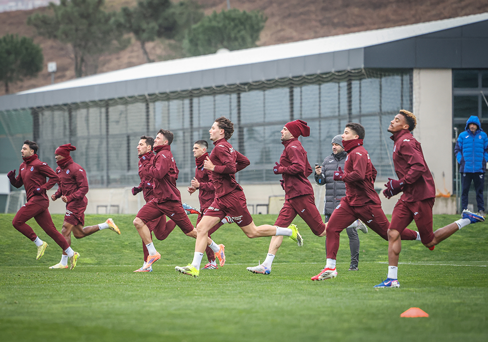 Trabzonspor, Fatih Karagümrük maçının hazırlıklarına başladı