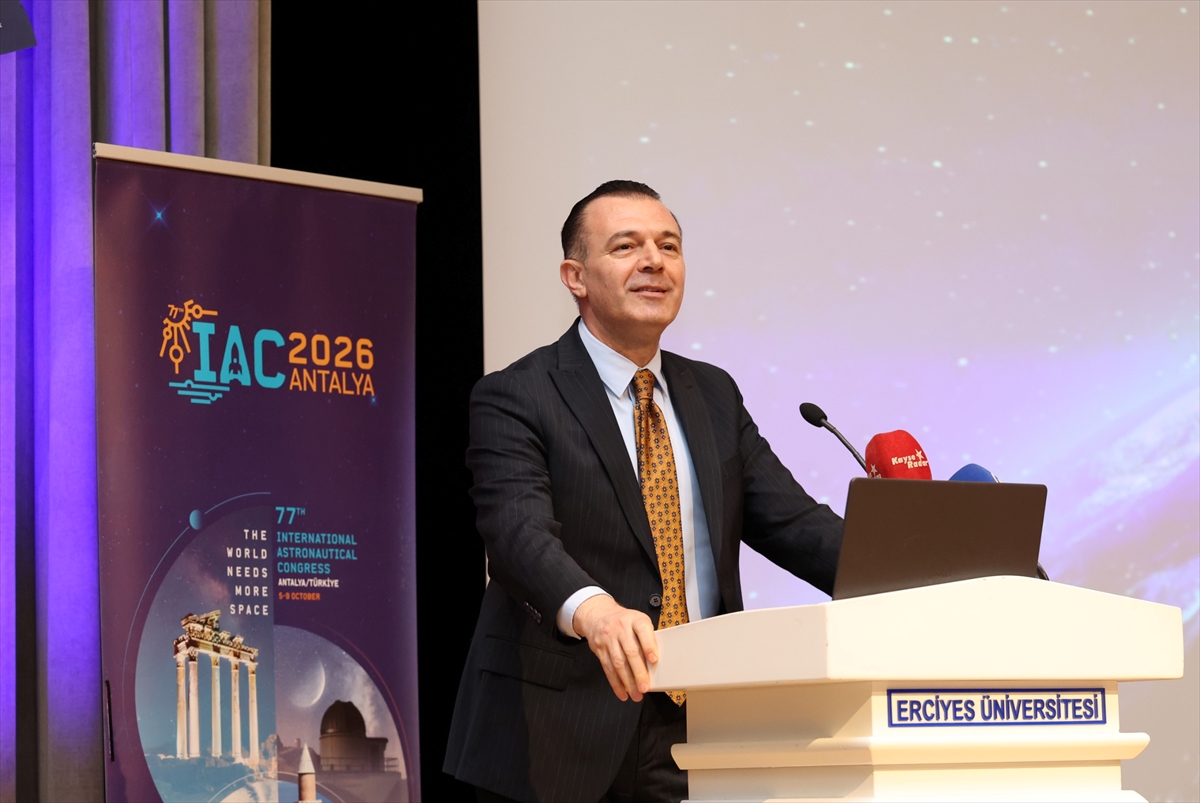 Türkiye Uzay Ajansı Başkanı Kıraç, Kayseri'de konuştu: