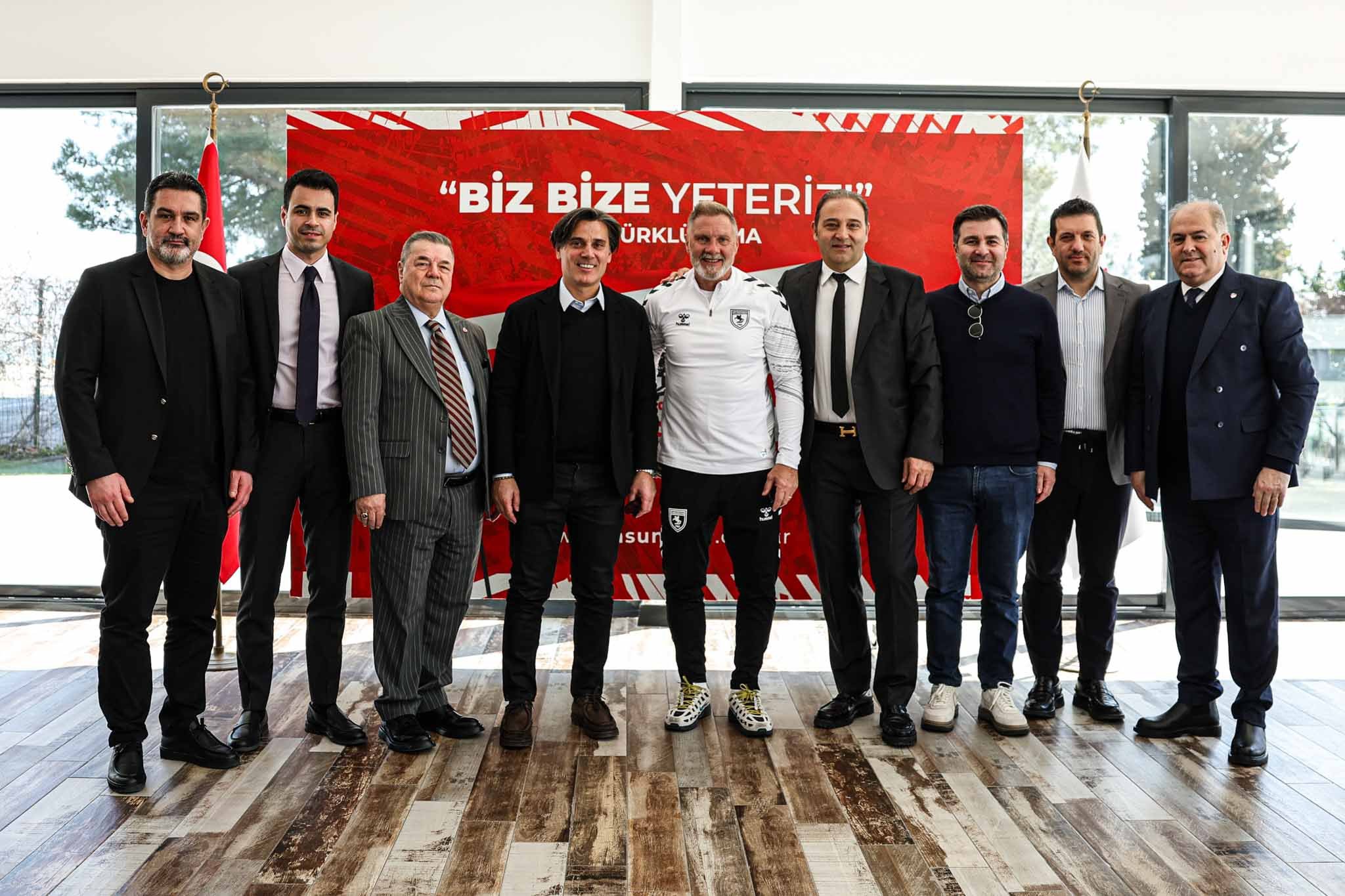A Milli Takım Teknik Direktörü Montella'dan Samsunspor'a ziyaret