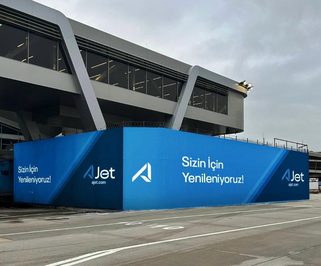 AJet'in CIP salonu yenileniyor