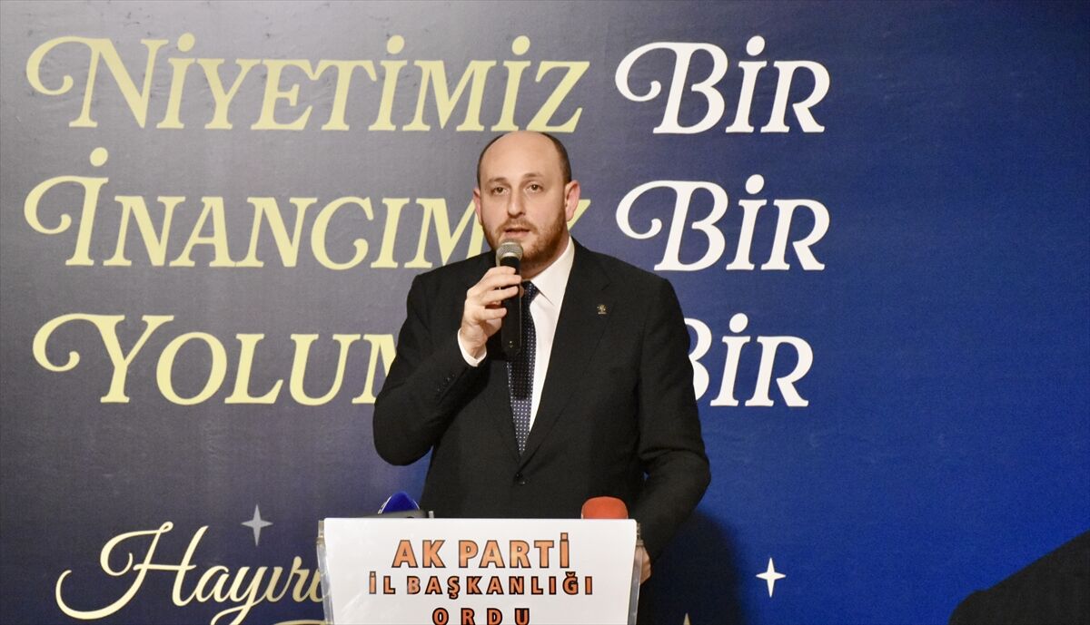 AK Parti Genel Başkan Yardımcısı Büyükgümüş, Ordu'da sahur programında konuştu: