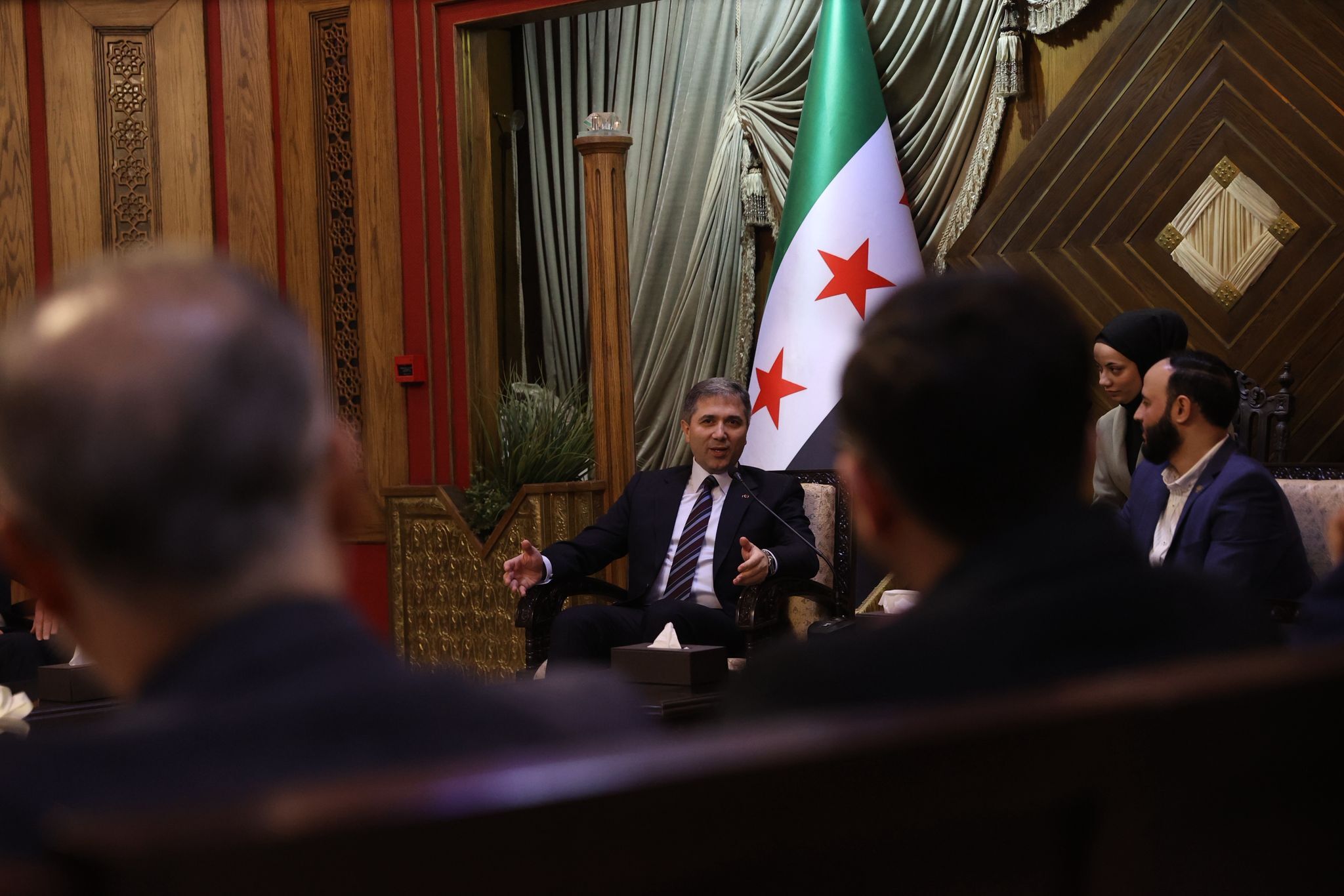 AK Parti Genel Başkan Yardımcısı Sırakaya Suriye'de ziyaretlerde bulundu