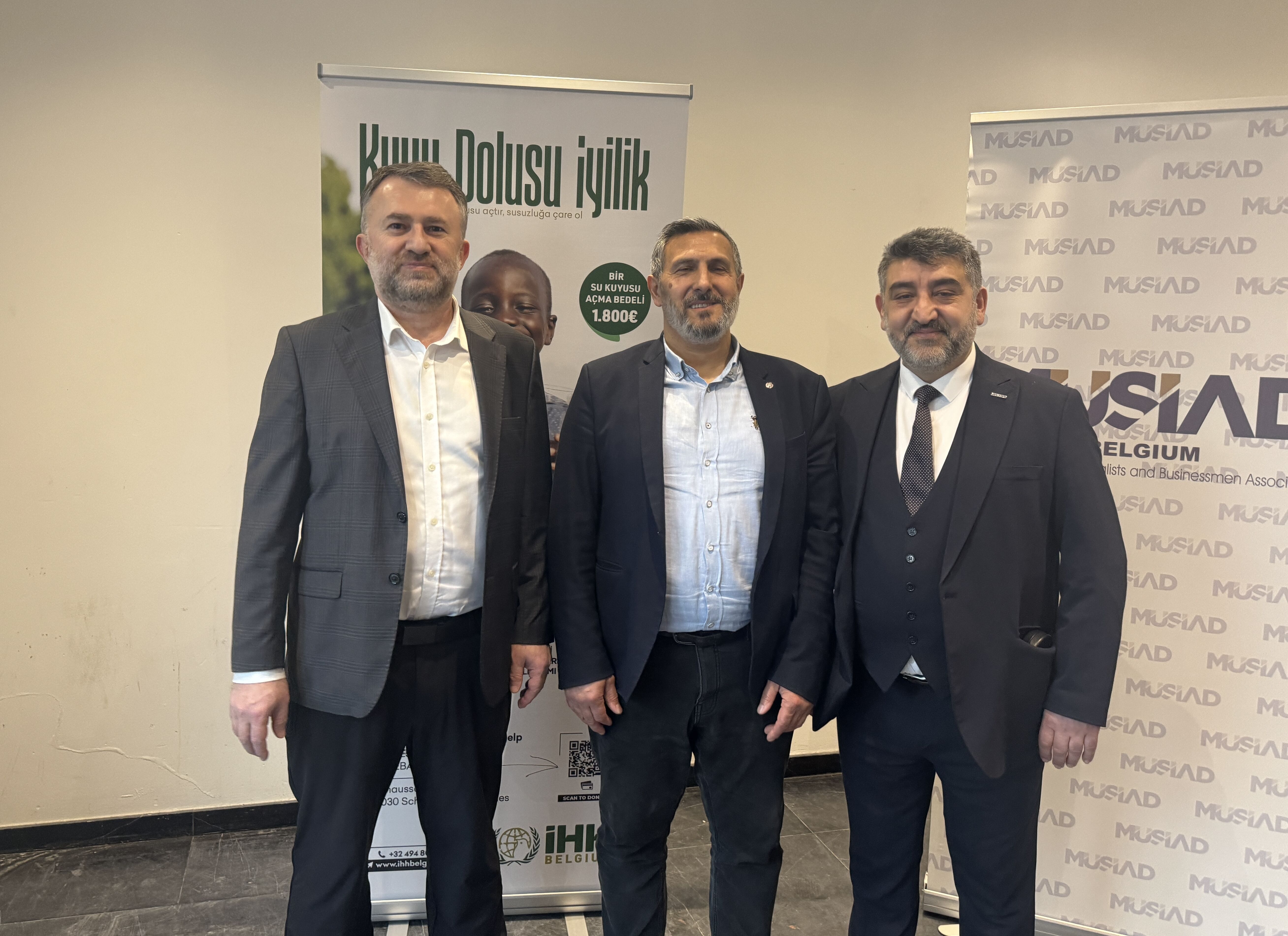 Brüksel'de MÜSİAD öncülüğünde Gazze'ye protez desteği için iftar programı düzenlendi