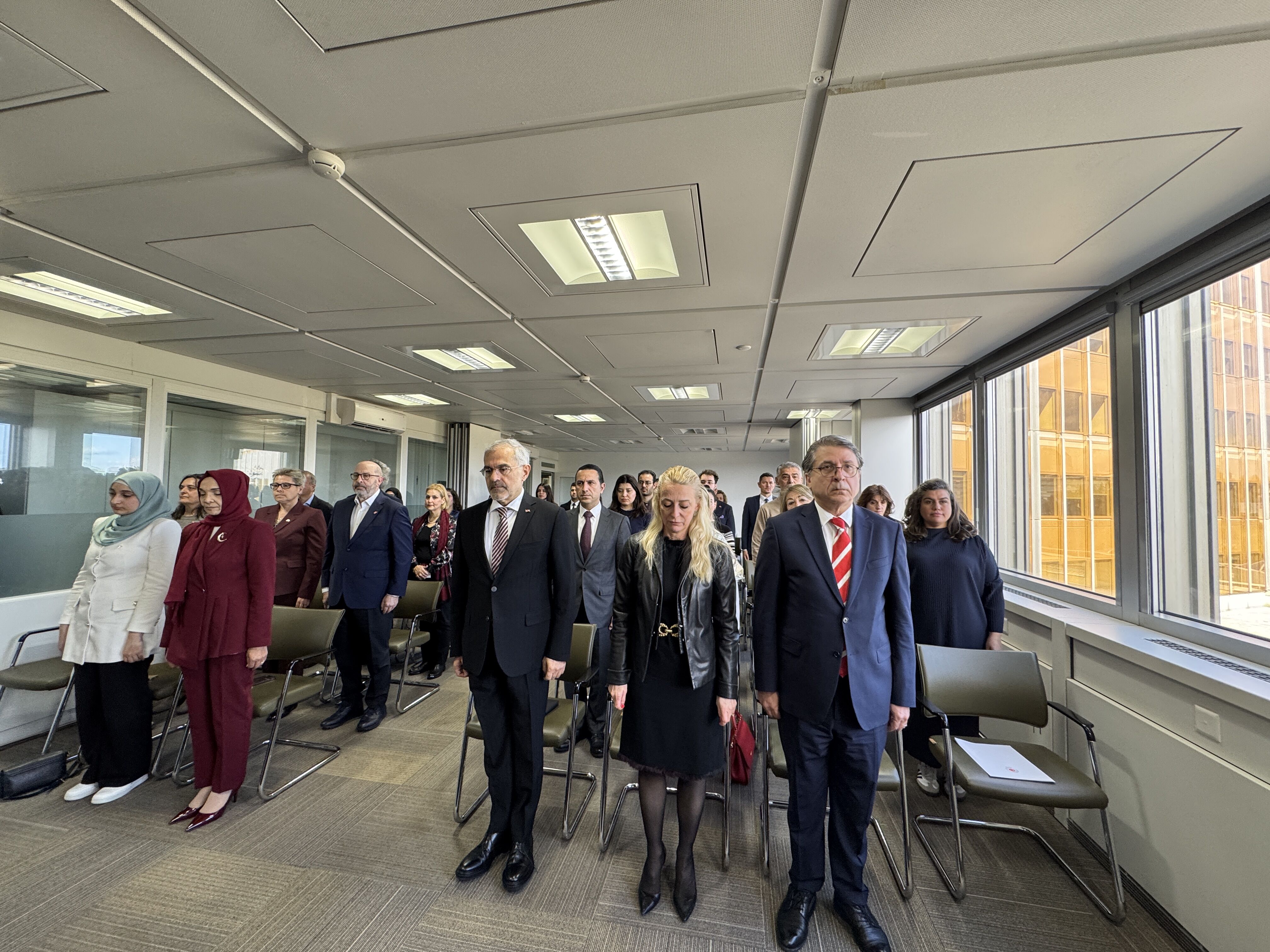 Cenevre'de, İstiklal Marşı'nın Kabulü ve Çanakkale Zaferi dolayısıyla anma programı düzenlendi