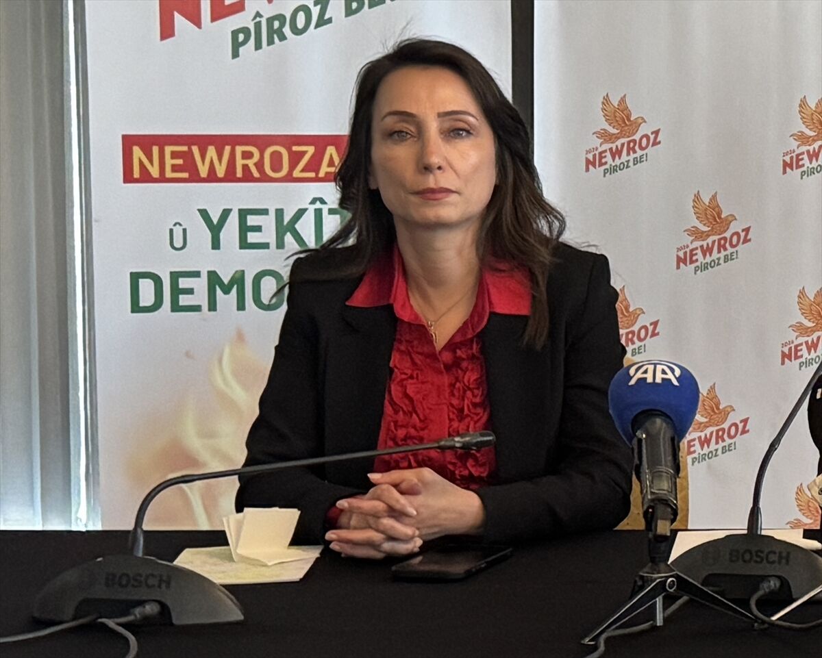 DEM Parti Eş Genel Başkanı Hatimoğulları, '2026 Nevruz Deklarasyonu'na katıldı: