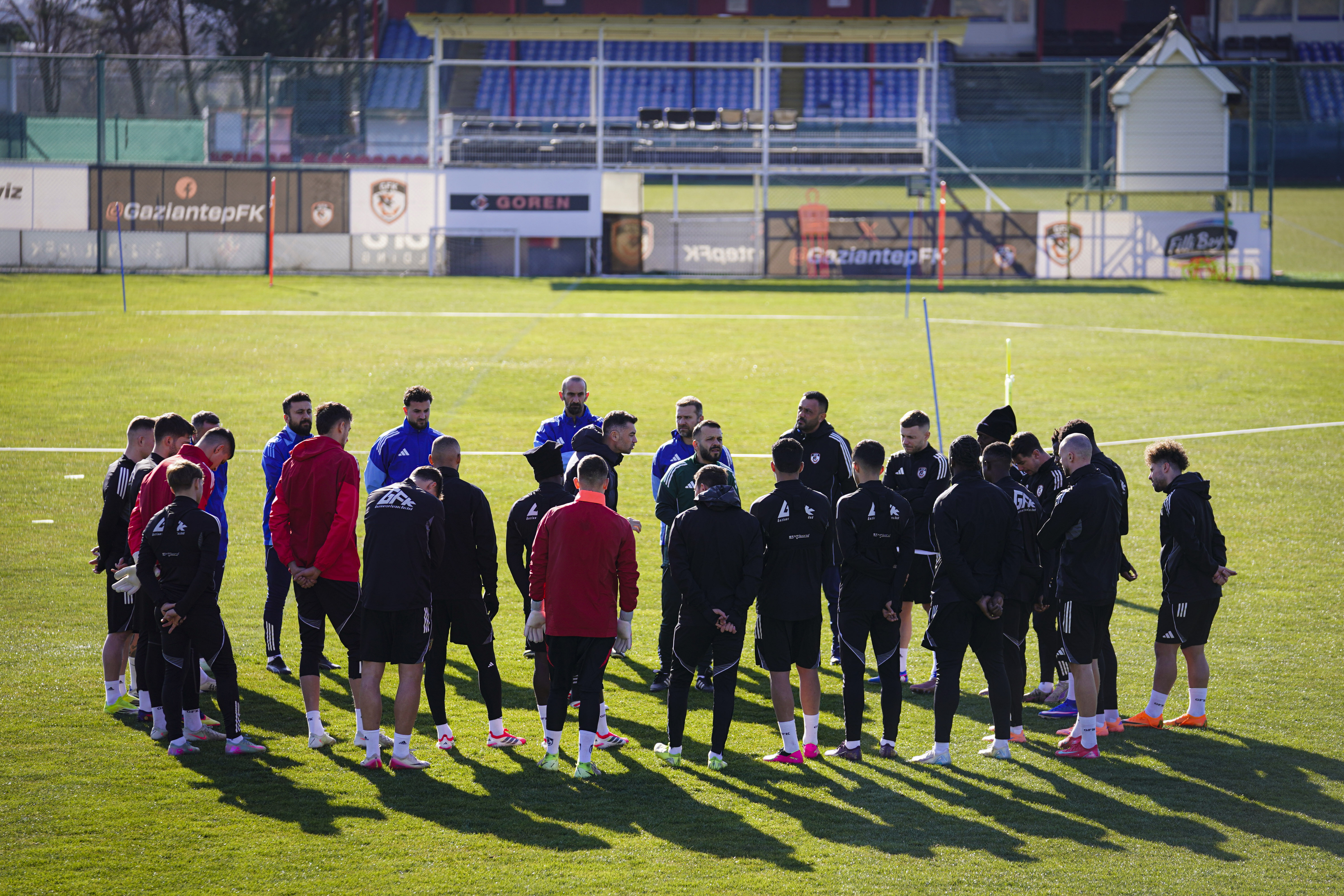 Gaziantep FK, Antalyaspor maçının hazırlıklarına başladı