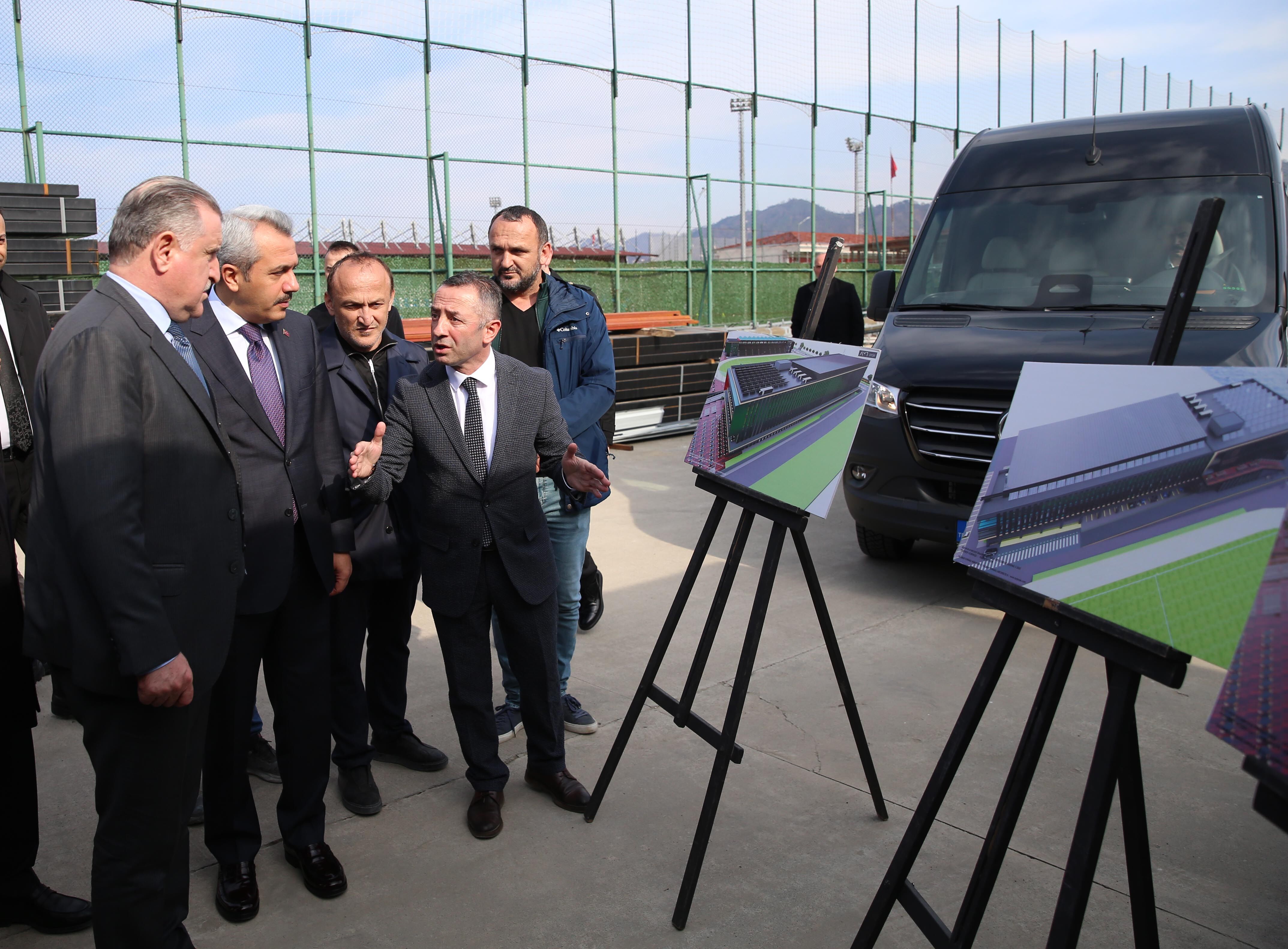 Gençlik ve Spor Bakanı Bak, Rize'de konuştu: