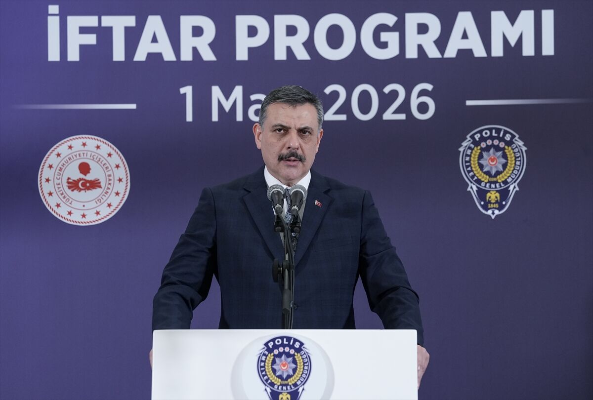 İçişleri Bakanı Çiftçi, Emniyet Genel Müdürlüğü iftar programında konuştu: