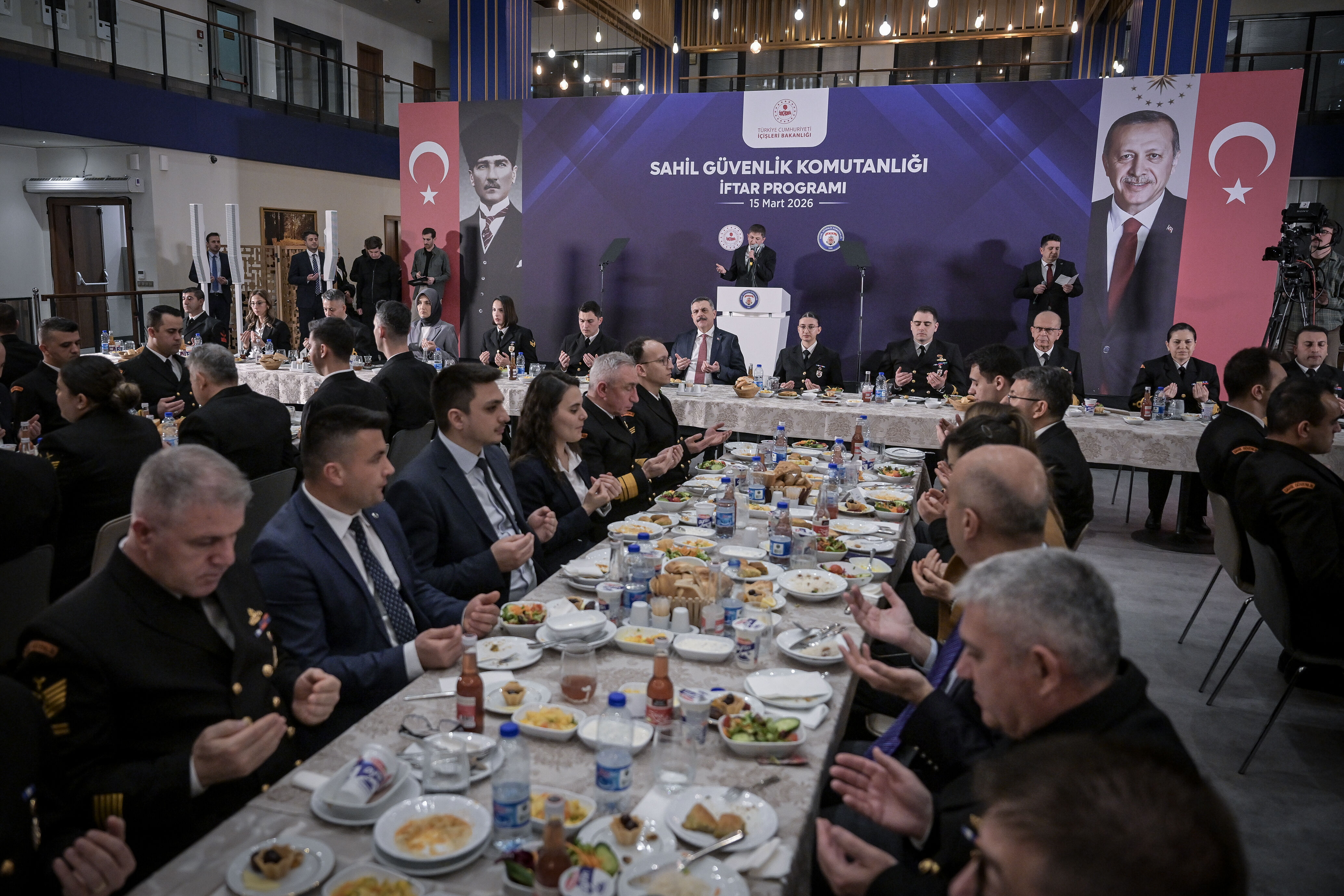 İçişleri Bakanı Çiftçi, Sahil Güvenlik Komutanlığı İftar Programı'nda konuştu: