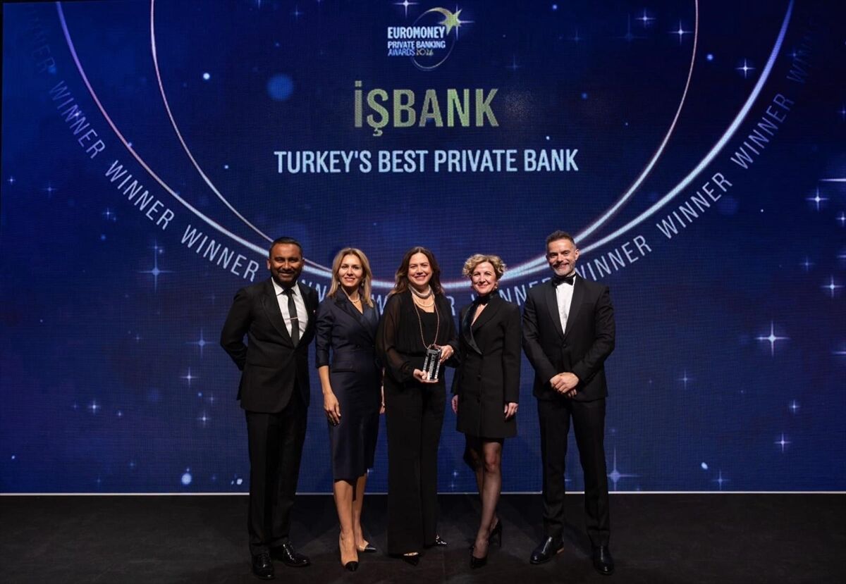 İş Bankasına 'Özel Bankacılık Alanında Türkiye'nin En İyi Bankası' ödülü