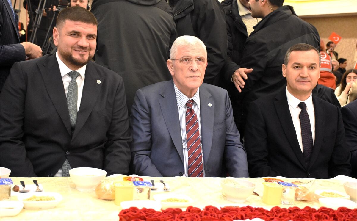 İYİ Parti Genel Başkanı Dervişoğlu, Aksaray'da partisinin düzenlediği iftar programına katıldı: