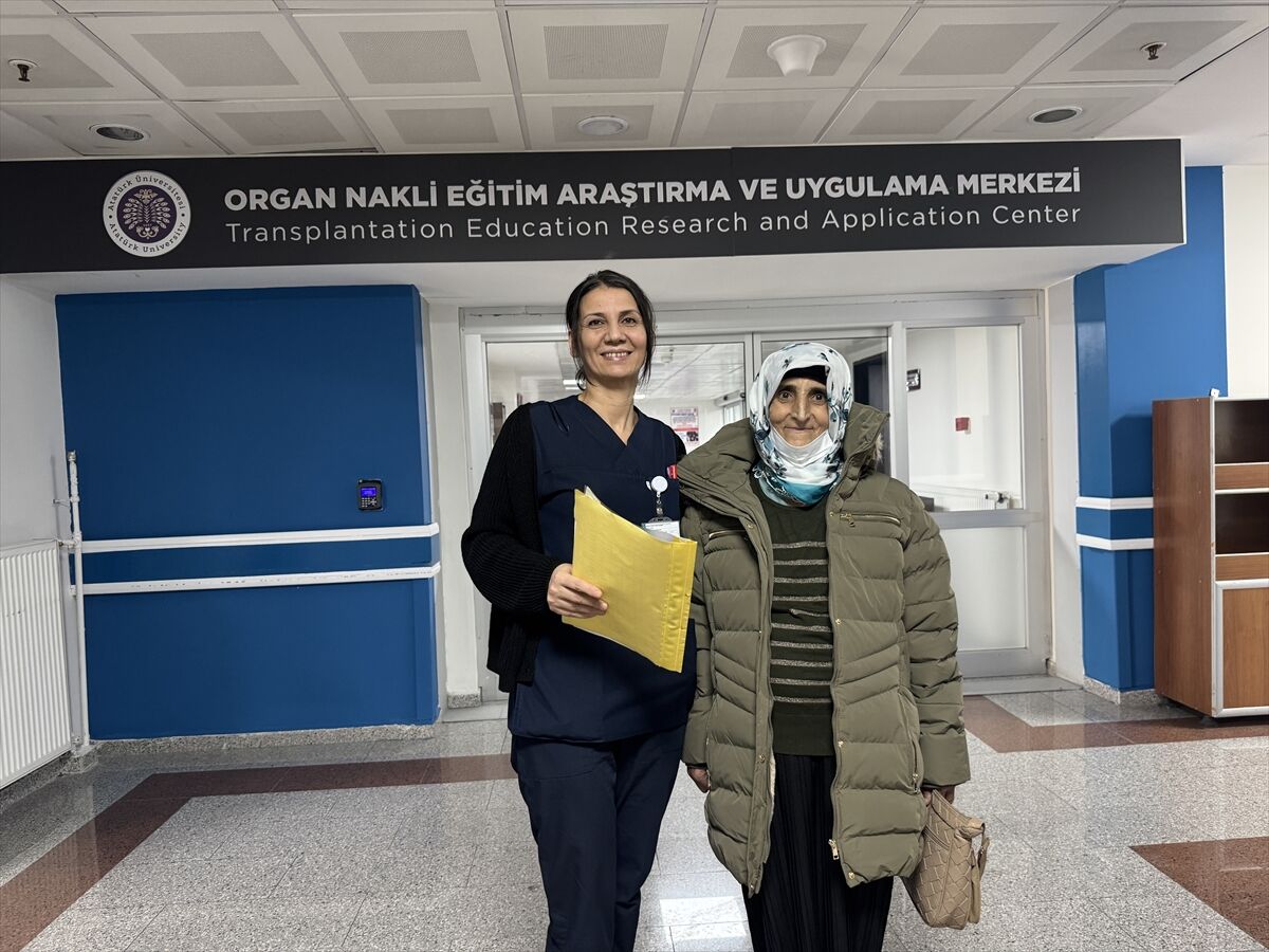 Kadavradan yapılan nakil engelli ailesine bakan kadına çifte bayram yaşattı