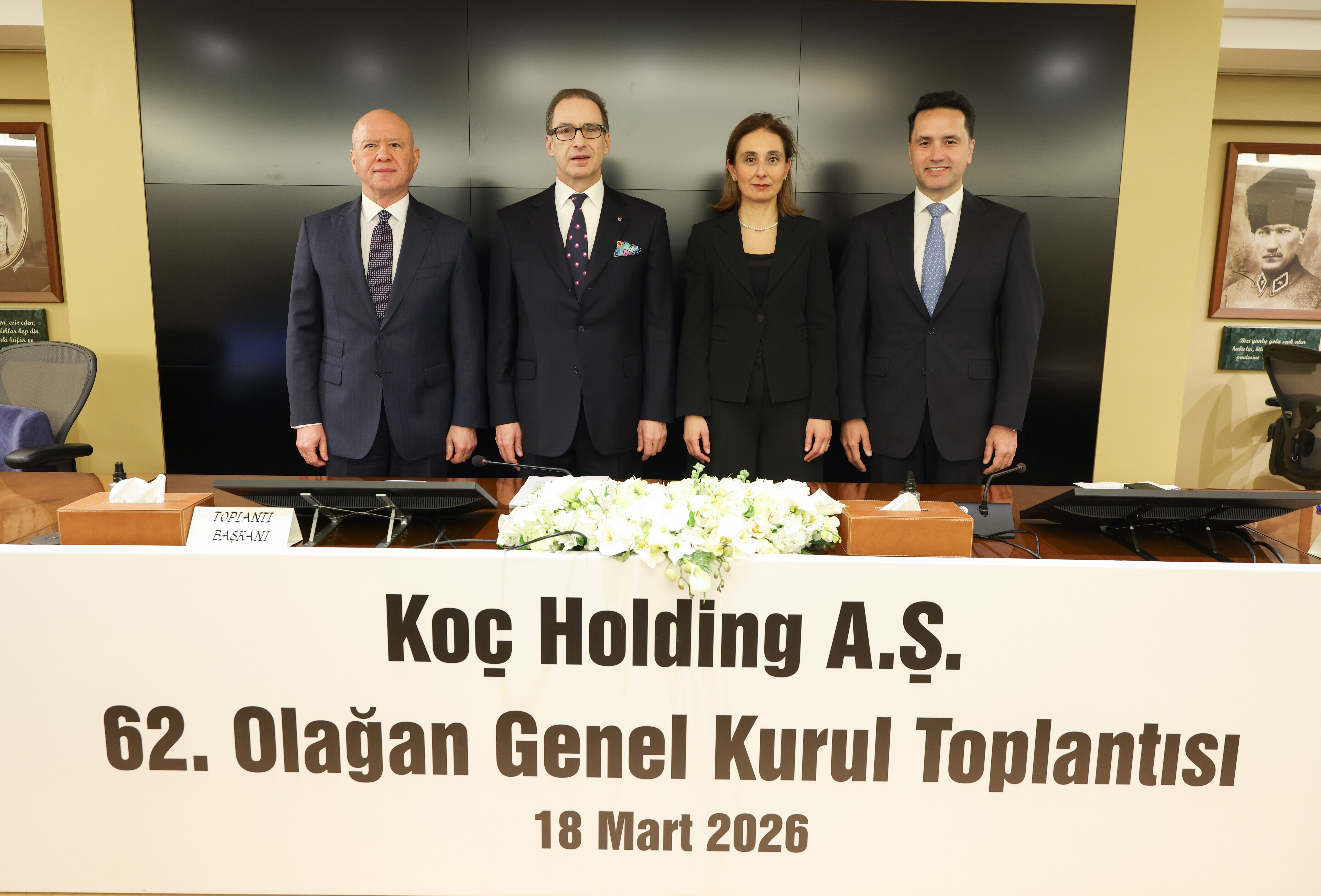 Koç Holding 62. Olağan Genel Kurul Toplantısı yapıldı