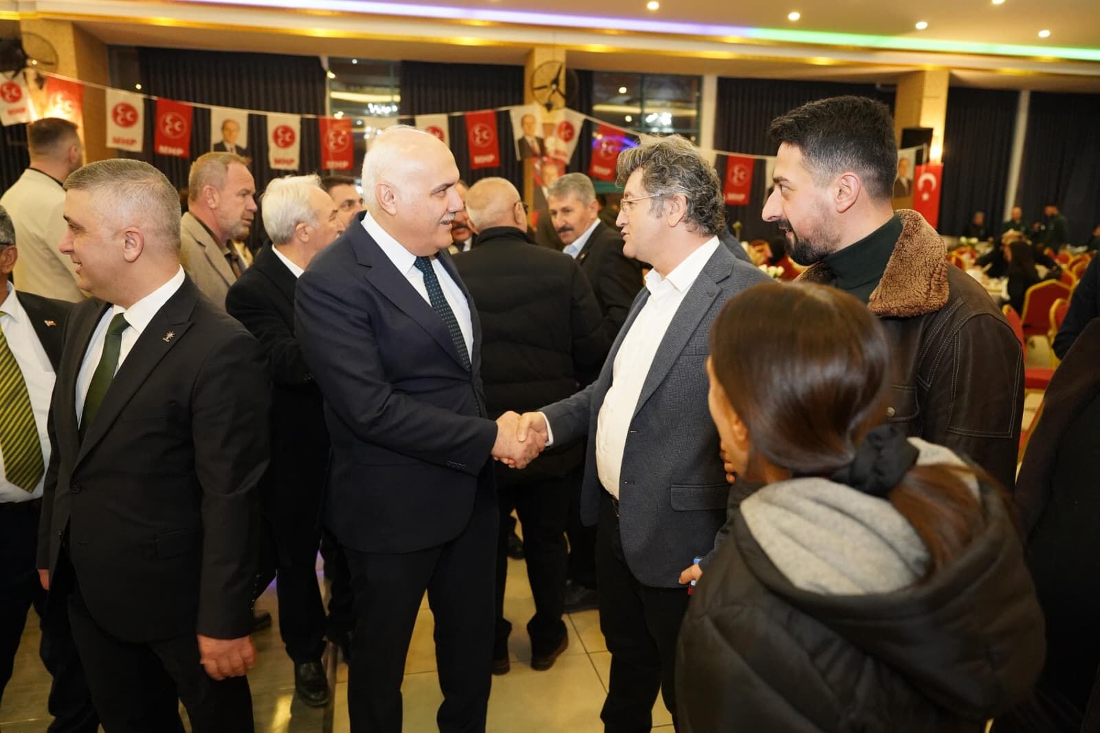 MHP Kızılcahamam İlçe Başkanlığınca iftar programı düzenlendi