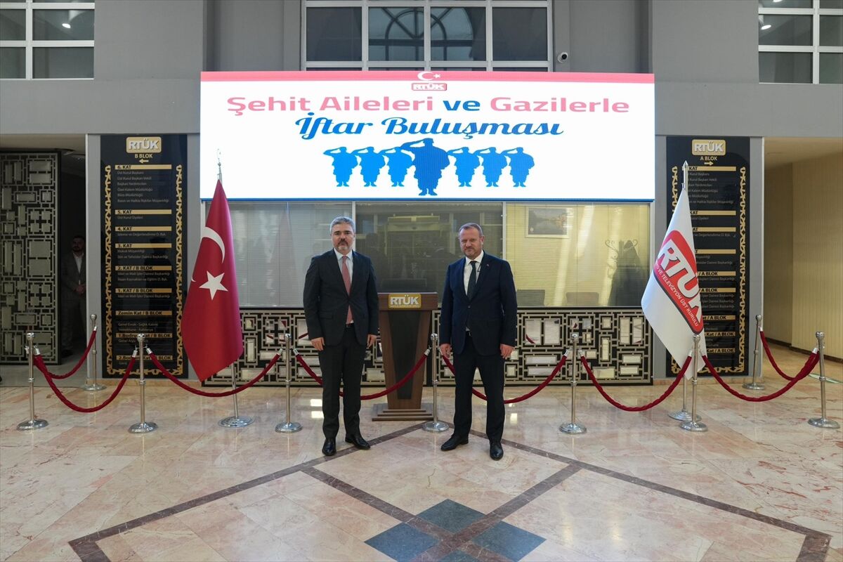 RTÜK Başkanı Daniş şehit yakınları ve gazilerle iftarda buluştu