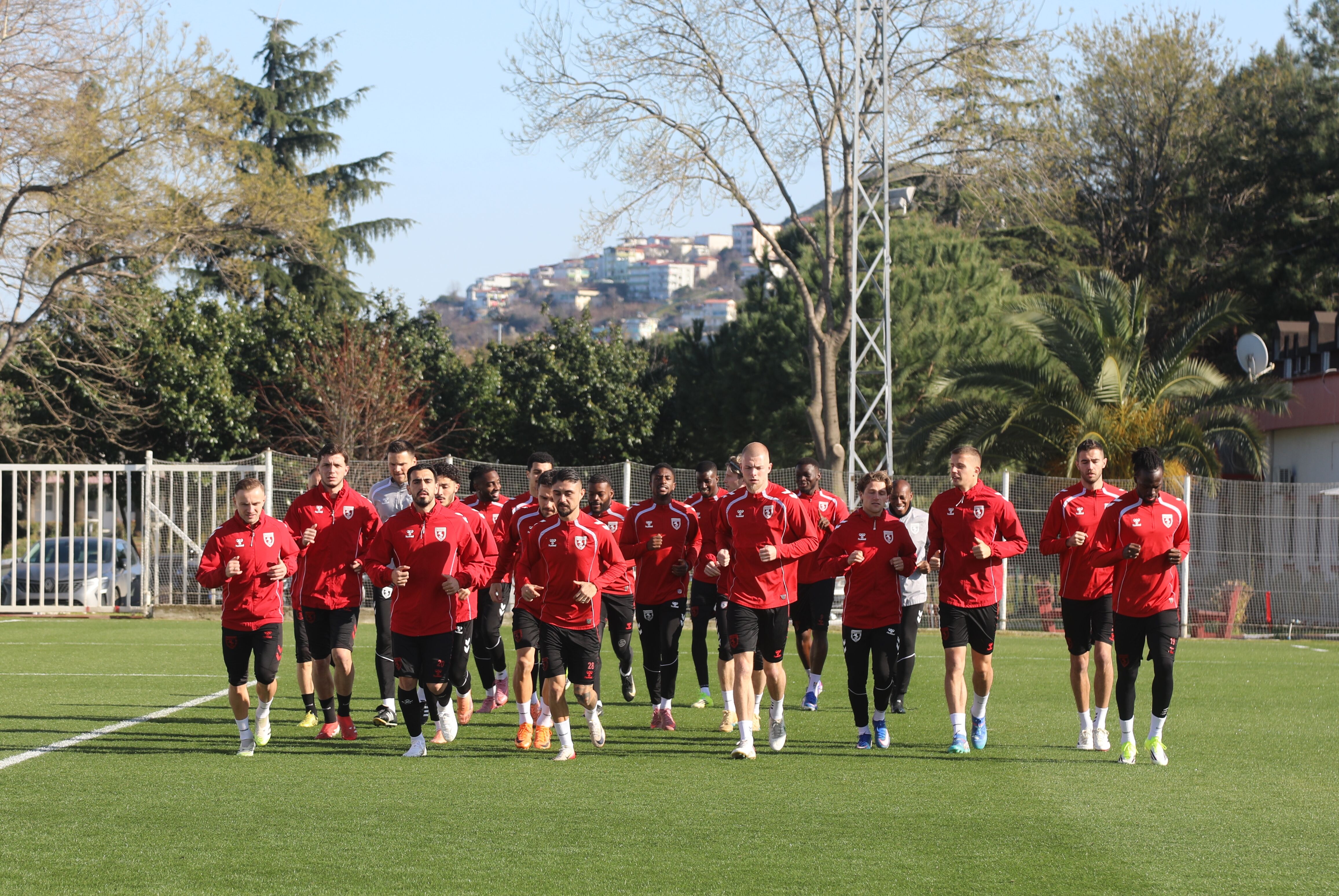 Samsunspor, Rayo Vallecano maçına hazır
