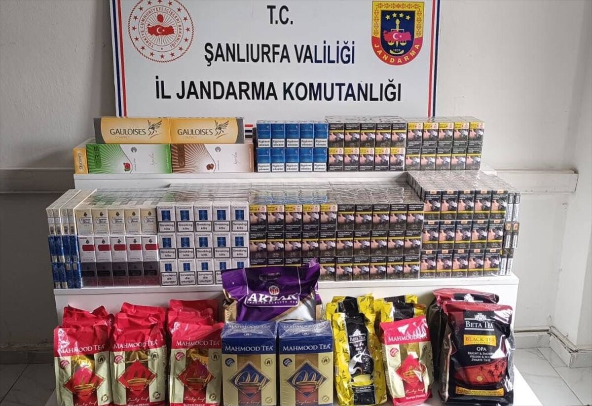 Şanlıurfa'da gümrük kaçakçılığı operasyonunda 52 şüpheliye adli işlem yapıldı
