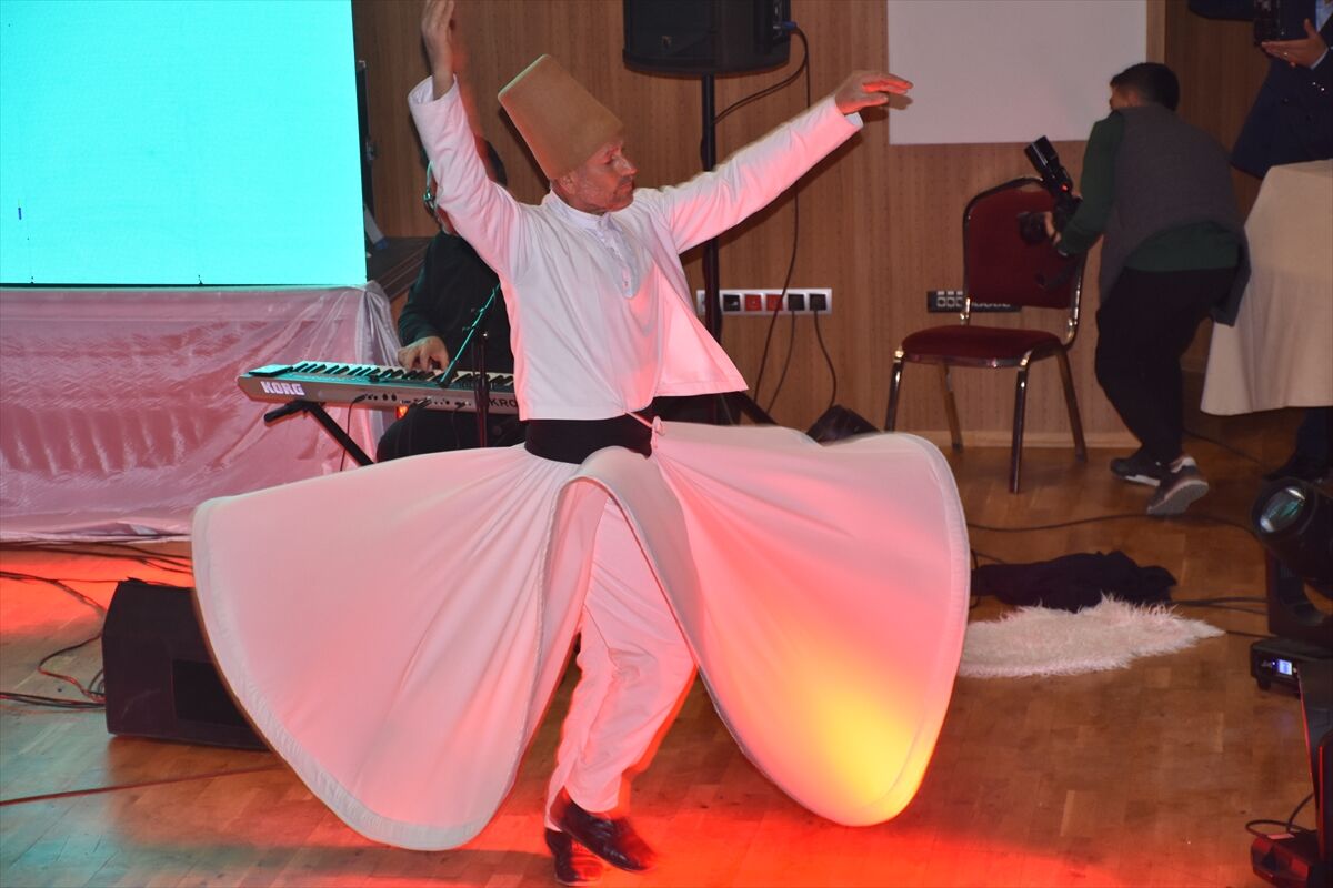 Şırnak'ta semazen gösterisi yapıldı