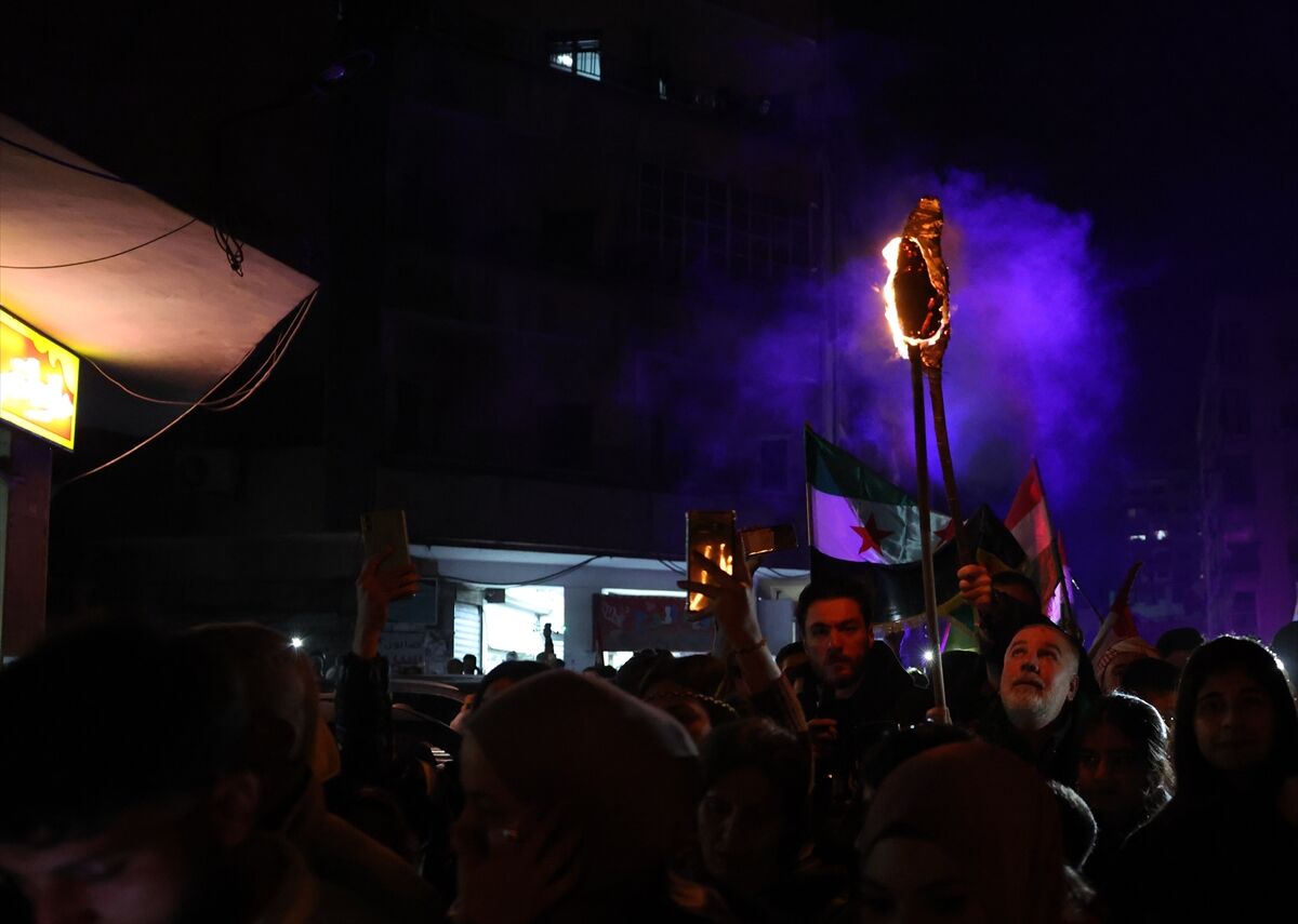 Suriye'nin başkenti Şam'da Nevruz Bayramı kutlandı