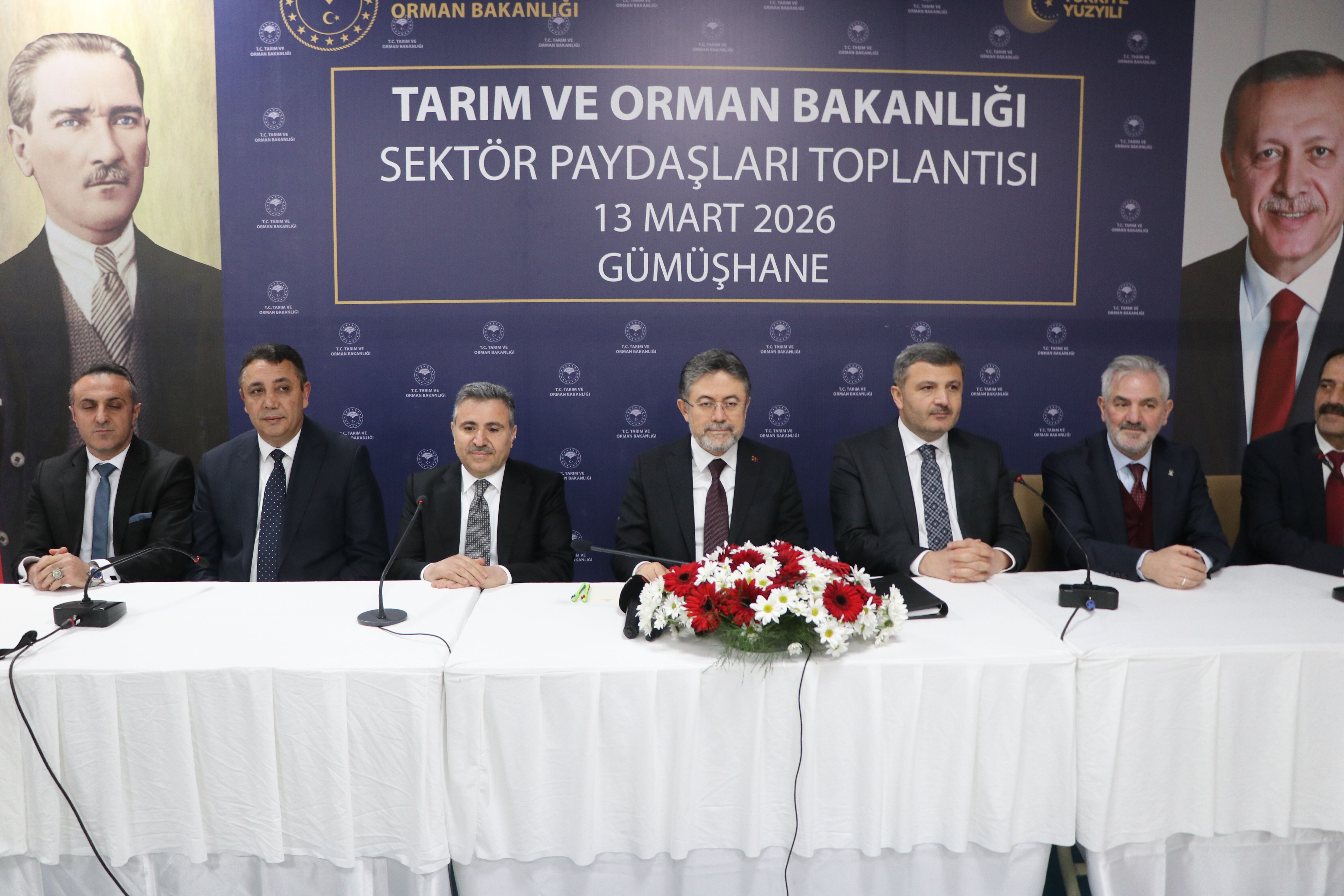 Tarım ve Orman Bakanı İbrahim Yumaklı, Gümüşhane'de konuştu: