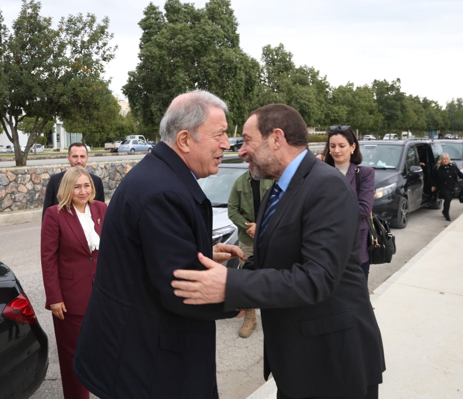 TBMM Milli Savunma Komisyonu Başkanı Hulusi Akar, KKTC'de temaslarda bulundu