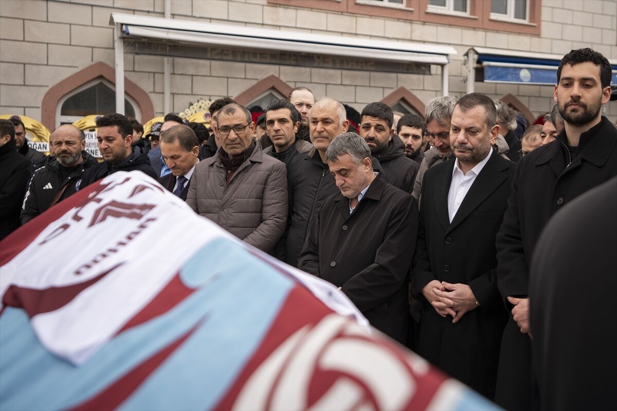 Trabzonspor Yardımcı Antrenörü Orhan Kaynak son yolculuğuna uğurlandı