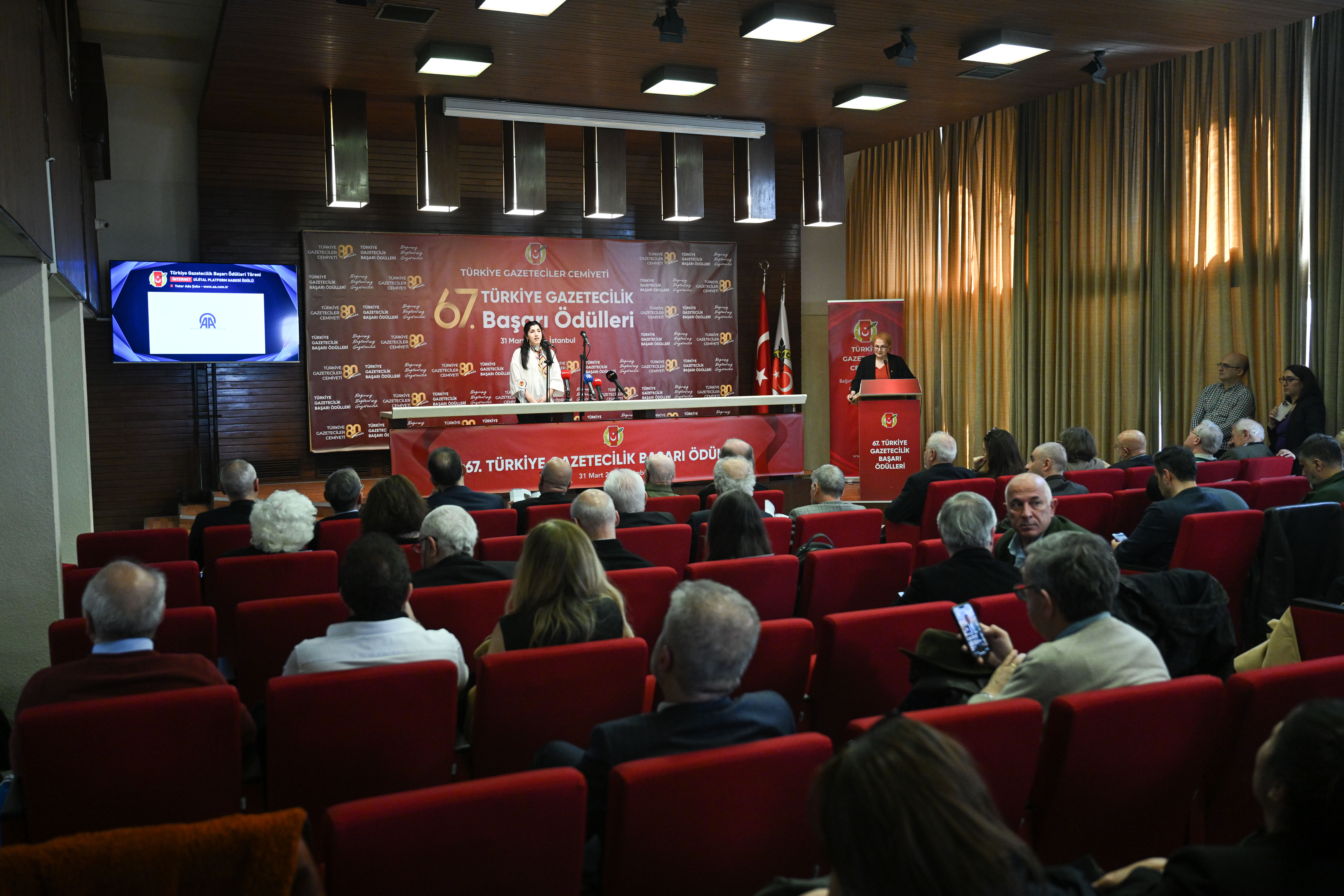 Türkiye Gazetecilik Başarı Ödülleri sahiplerini buldu