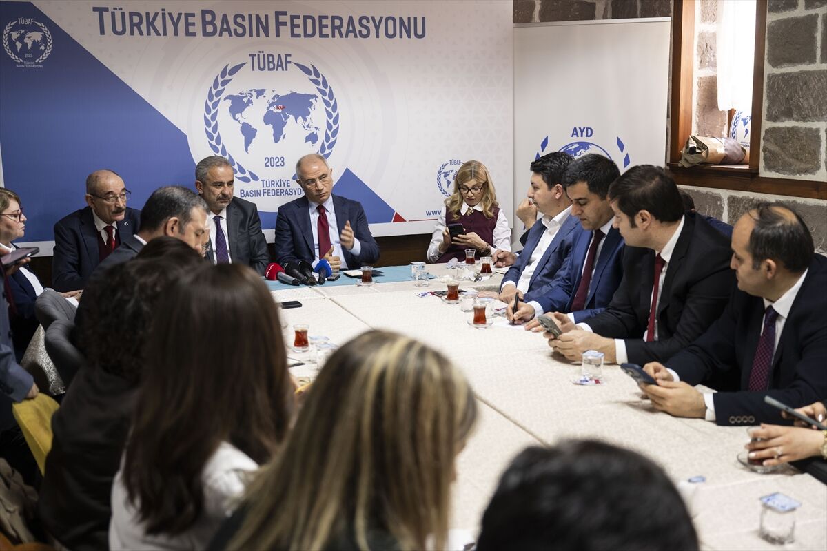 AK Parti Genel Başkanvekili Ala, basın mensuplarının sorularını yanıtladı: