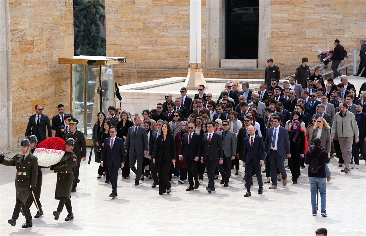 Anadolu Ajansı 106'ncı yaşında Anıtkabir'de