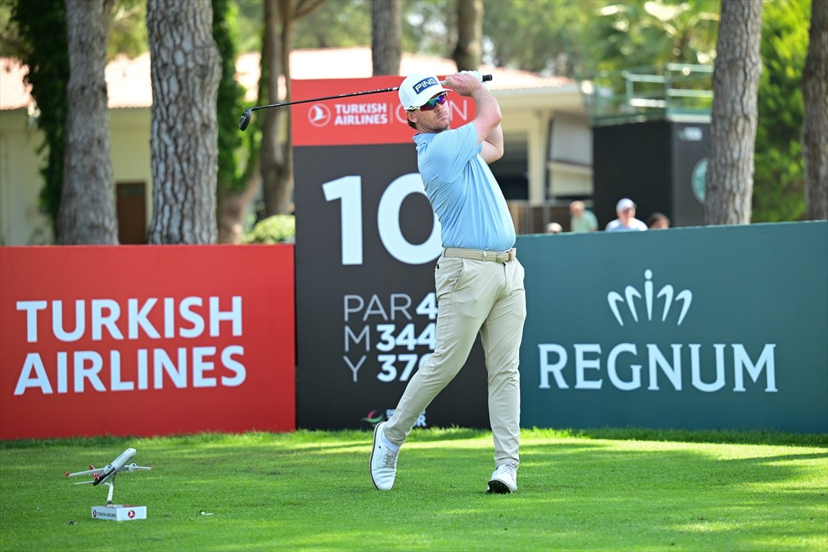 Antalya'da Turkish Airlines Open 2026 Golf Turnuvası başladı