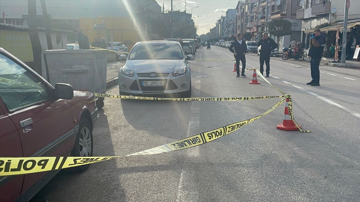 Bursa'da silahlı saldırıda 1 kişi yaralandı