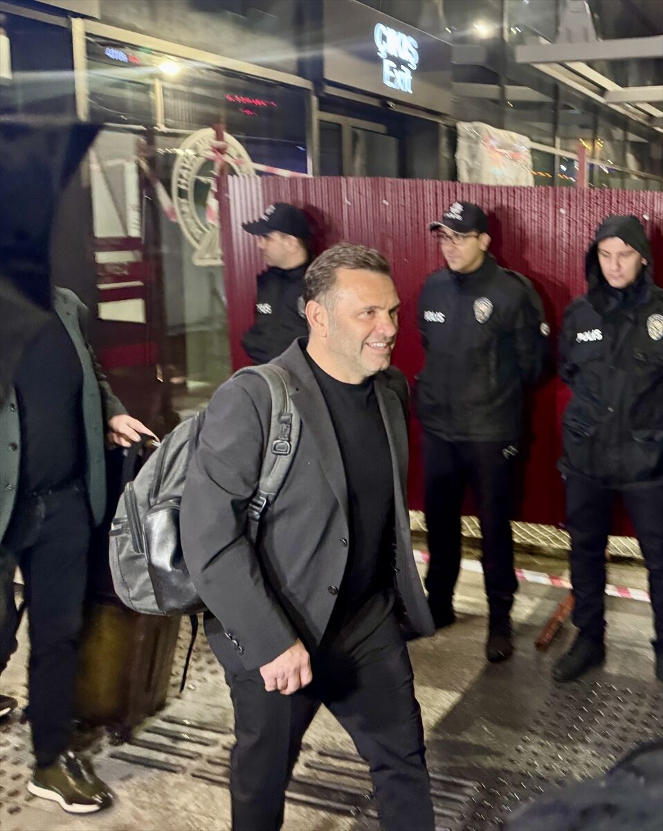 Galatasaray kafilesi Trabzon'a geldi