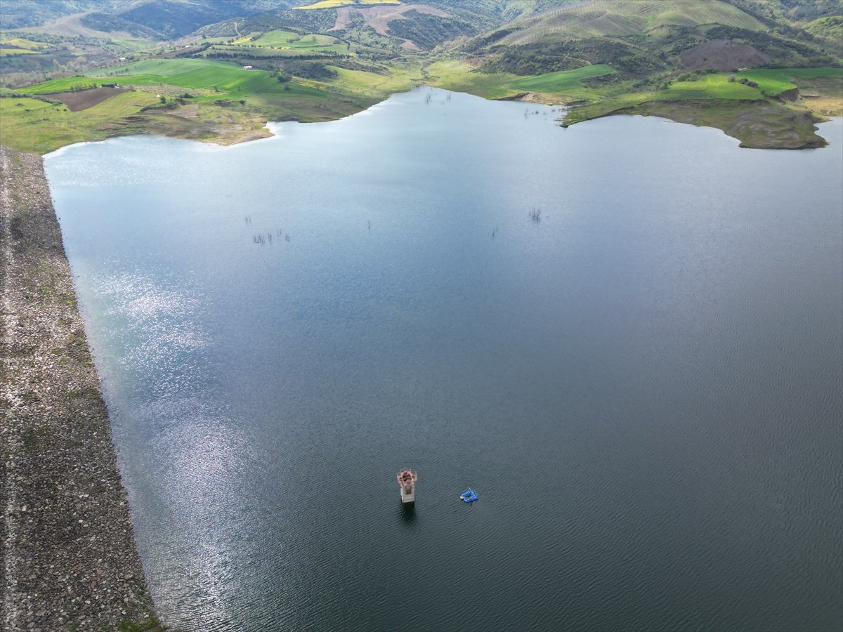 Geçen yıl kritik seviyeye düşen Tekirdağ'daki Naip Barajı'nda doluluk oranı yüzde 22'ye ulaştı