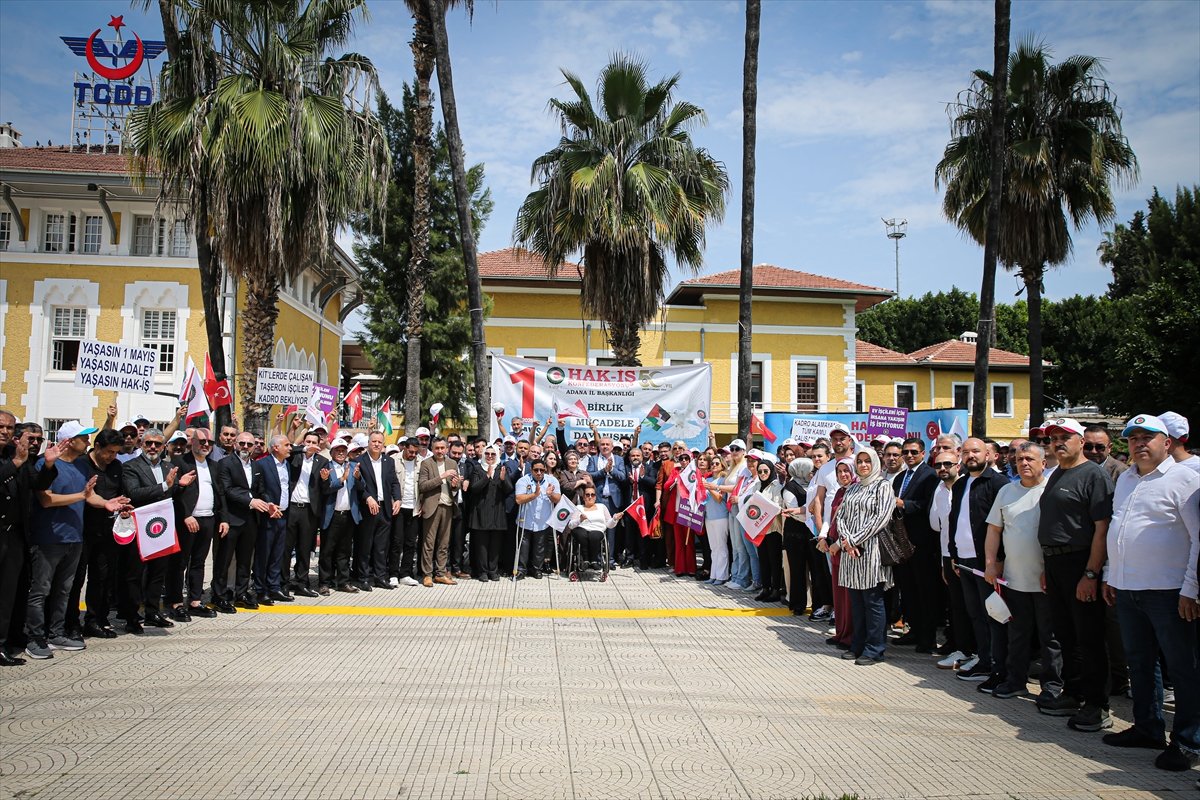 HAK-İŞ Genel Başkan Yardımcısı Halil Özdemir, Adana'da konuştu: