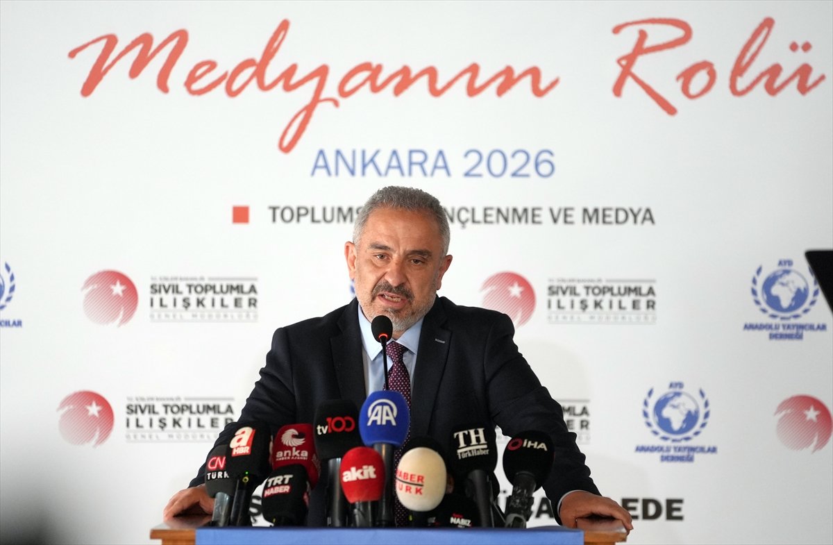 İçişleri Bakanı Çiftçi, 'Uyuşturucu ile Mücadelede Medyanın Rolü' paneline katıldı: