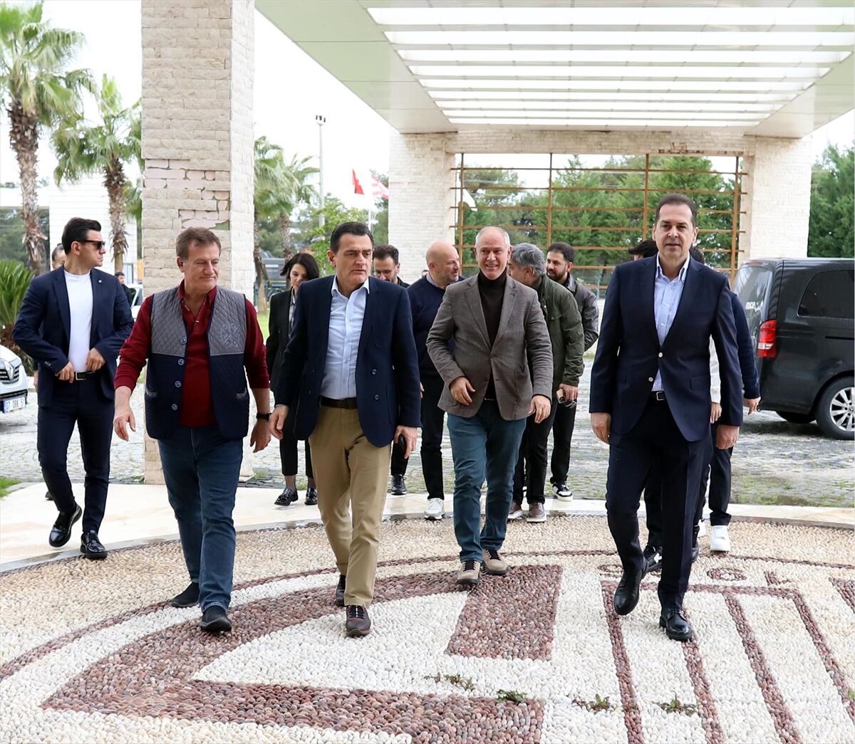 KKTC'nin üç bakanından Antalyaspor'a ziyaret